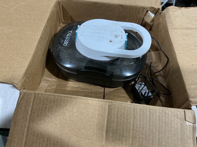 Condition photo showing As Is for talosbo s1 pro cordless robotic pool cleaner for above-ground & in-ground pools automatic pool vacuum 120 min runtime up to 1076 sq. ft