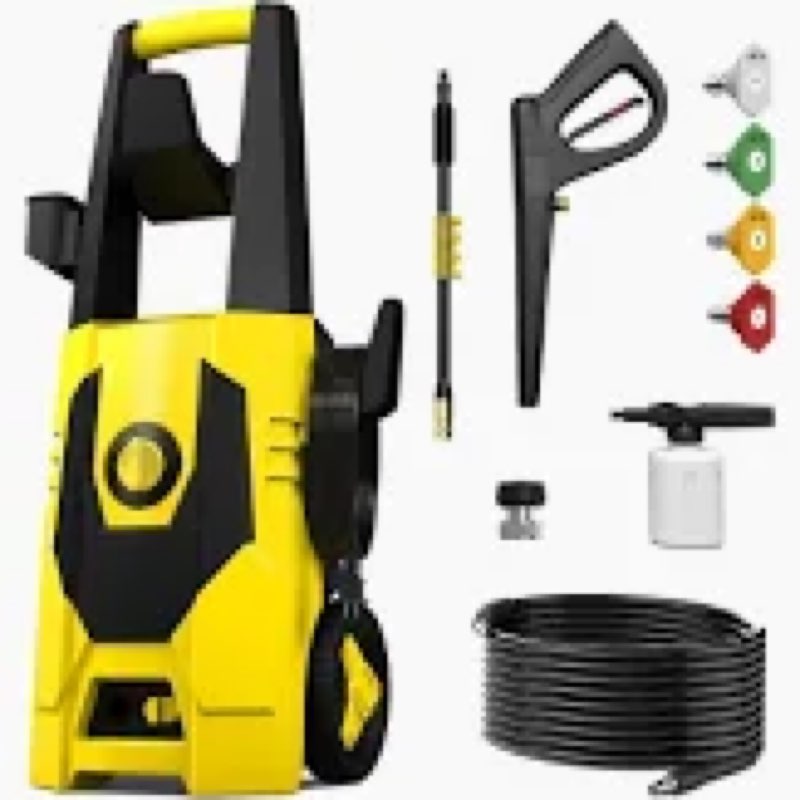 agiiman pressure washer - 5100psi max 3.4gpm power wa
