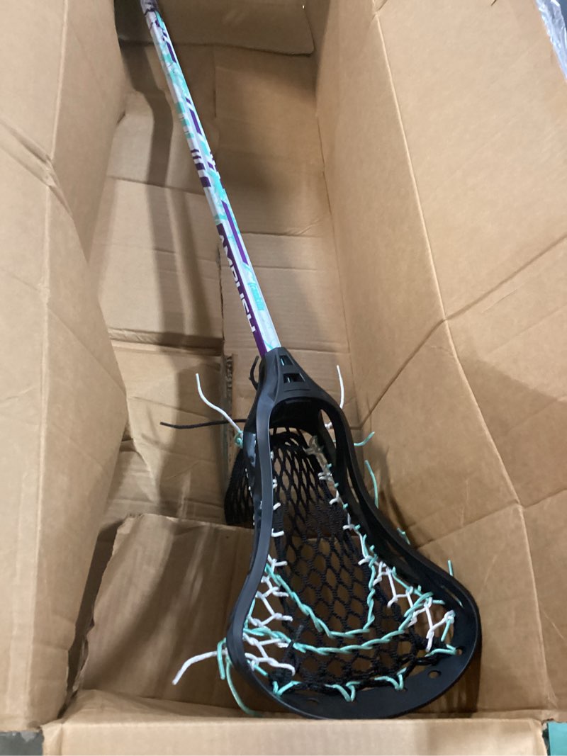 Condition photo showing Good Condition for franklin sports ambush men's + women's lacrosse sticks - adult + youth aluminum lax sticks - boys' + girls' game + training lacrosse sticks - standard + mini lax stick for kids + adults