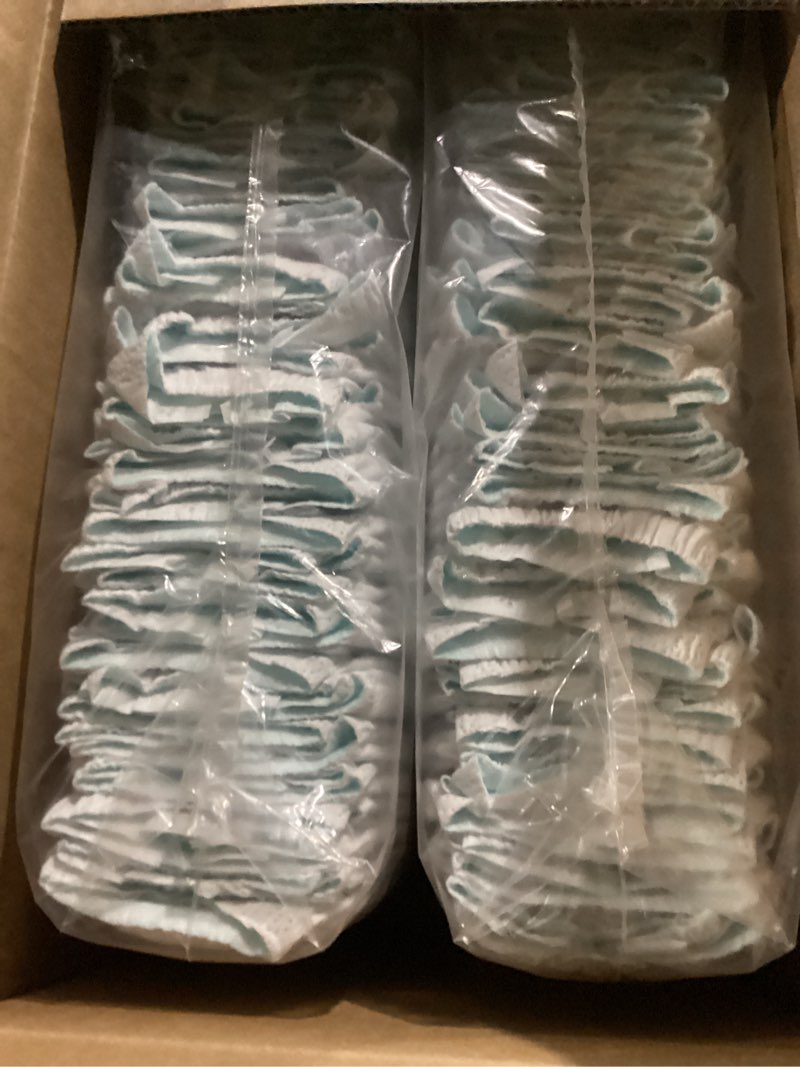 Condition photo showing New/Like New for pampers swaddlers diapers, size 8 (30+ lbs), 76 count, absorbent, keeps baby dry and comfortable, skin safe disposable baby diaper (packaging may vary) size 8 76