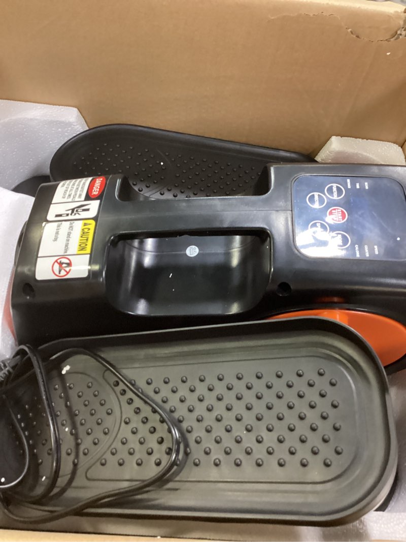 Condition photo showing Good Condition for Under Desk Elliptical, Elliptical Leg Exerciser for Seniors, Home Portable Elliptical with Remote Control and 12 Adjustable Speeds, Electric Seated Pedal Exerciser Black