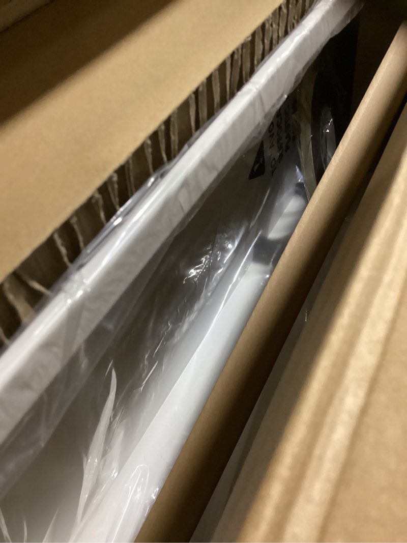 Condition photo showing Good Condition for Stainless Steel Shower Niche 36" X 12", No Tile Needed Wall Niche with Non-Dimmable Led Light, Recessed Shower Shelf Lighting for Bathroom Storage Over Mount Installation, Matte White Matte White 36"X12"