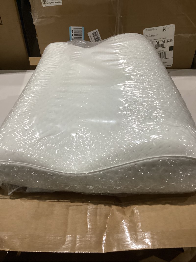 Condition photo showing New/Like New for tempur-pedic tempur neck pillow, small profile, white small profile 1