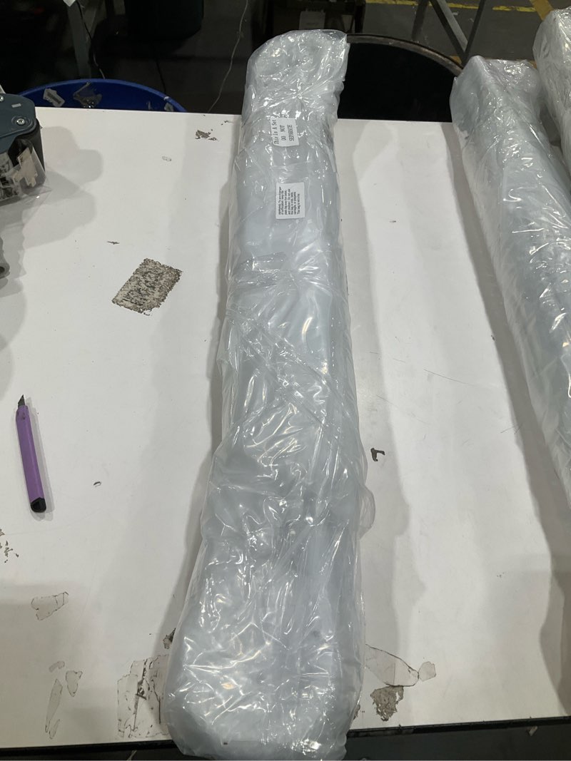 Condition photo showing New/Like New for fabbay 6 pcs umbrella wedding style stick umbrellas large windproof bubble rain umbrellas with j hook handle for bride groom gift(white handle)