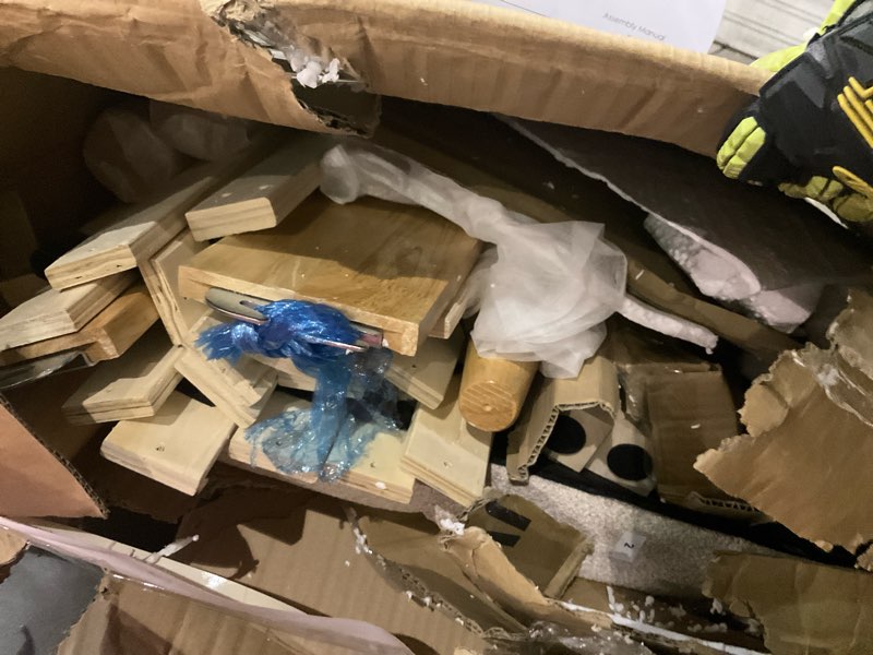 Condition photo showing As Is for bed frame