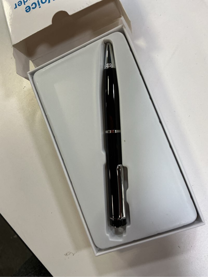 Condition photo showing New/Like New for voice recorder with playback, 128gb digital voice activated recorder with intelligent noise reduction, recording device, 4800hrs smart tap dictaphone for lectures meeting, class, work, interviews