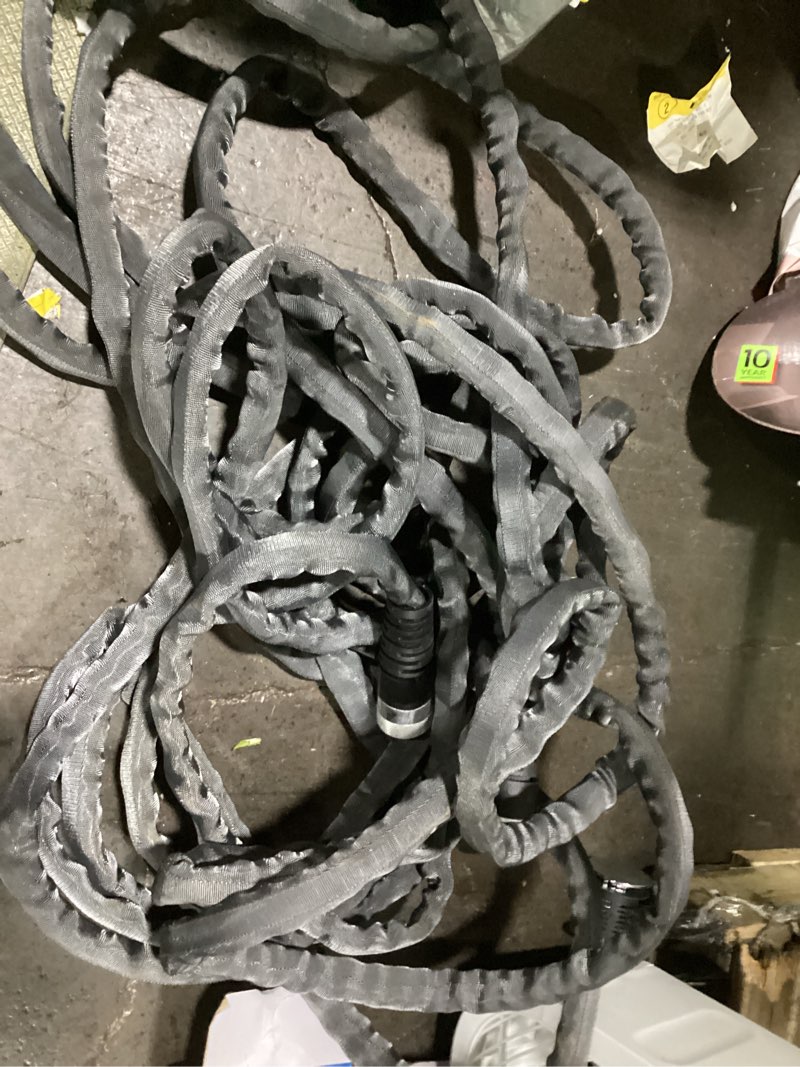 Condition photo showing As Is for teknor apex zero-g 5/8 in. d x 100 ft. l heavy duty commercial grade garden hose