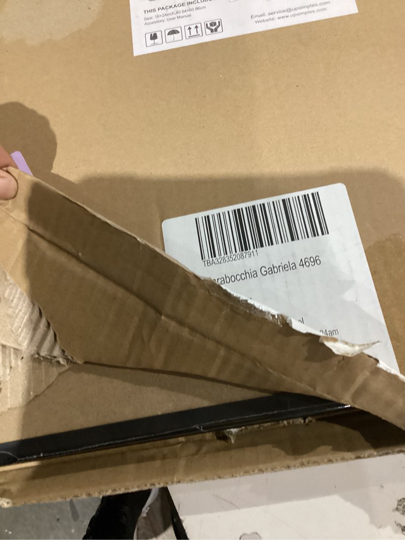 Condition photo showing Good Condition for upsimples 16x24 Picture Frame Black 3 Pack, Scratch-Proof Poster Frames 16 x 24 for Photo Gallery - Slide-In Strips, Horizontal or Vertical Wall Mounting