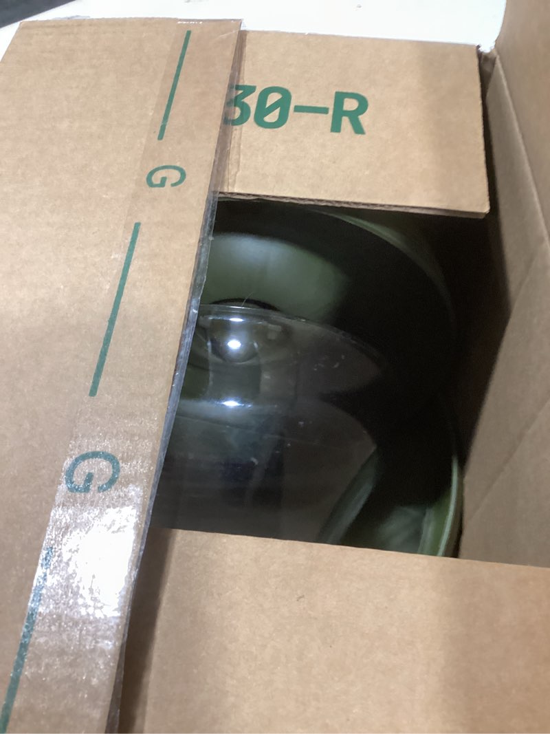 Condition photo showing New/Like New for SWISSINNO No Mess Bird Feeder Davos Smart Birds - No Spill Bird Feeder for Outdoor - Mice & Rat Proof - Robust & Reliable for Hanging - Dual Food Chambers - Made in EU - Green Green Davos