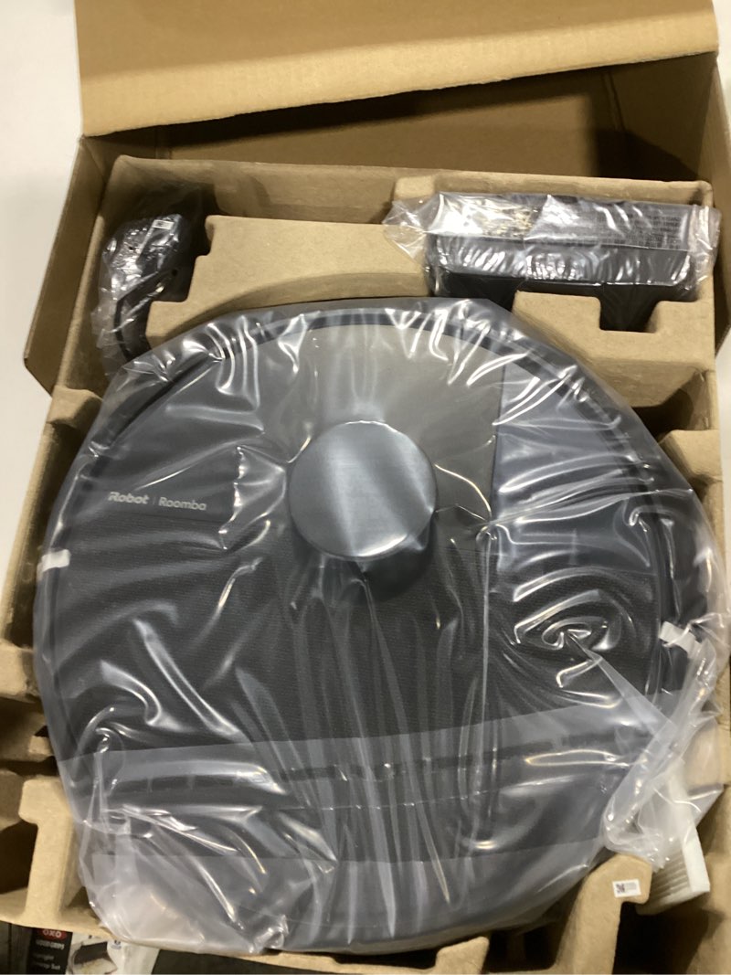 Condition photo showing As Is for iRobot Roomba 105 Vac Robot Vacuum - Easy to use, Intense Power-Lifting Suction, LiDAR Navigation, Multi-Surface Cleaning, Cleans in Neat Rows, Self-Charging