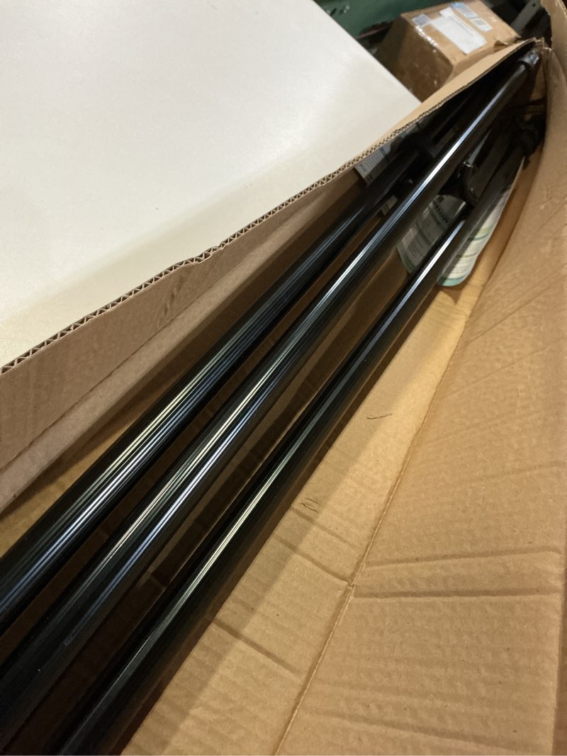 Condition photo showing Good Condition for PUJIANG 63" Aluminum Easel Stand for Sign, Large Collapsible Easels for Display Posters/Whiteboard, Adjustable Height Artist Easel for Painting- Floor/Tabletop, Holds 25 lbs,1pcs 1pack