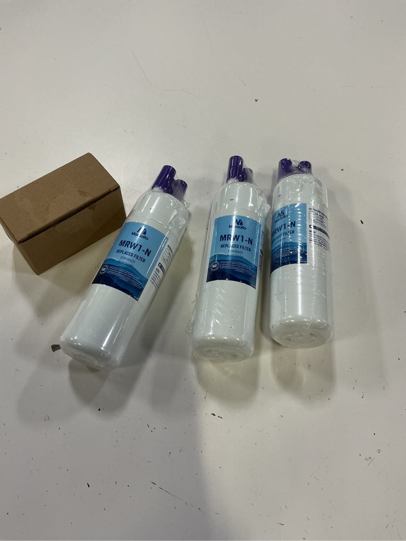 Condition photo showing New/Like New for marriotto edr1rxd1 refrigerator water filter compatible with w10295370a, whr1rxd1, kad1rxd1, filter 1, w10295370, p4rfwb, p8rfwb2l, 46-9930, 46-9081 and w10311524 air filter (3+3) standard 3+3 count (pack of 1)