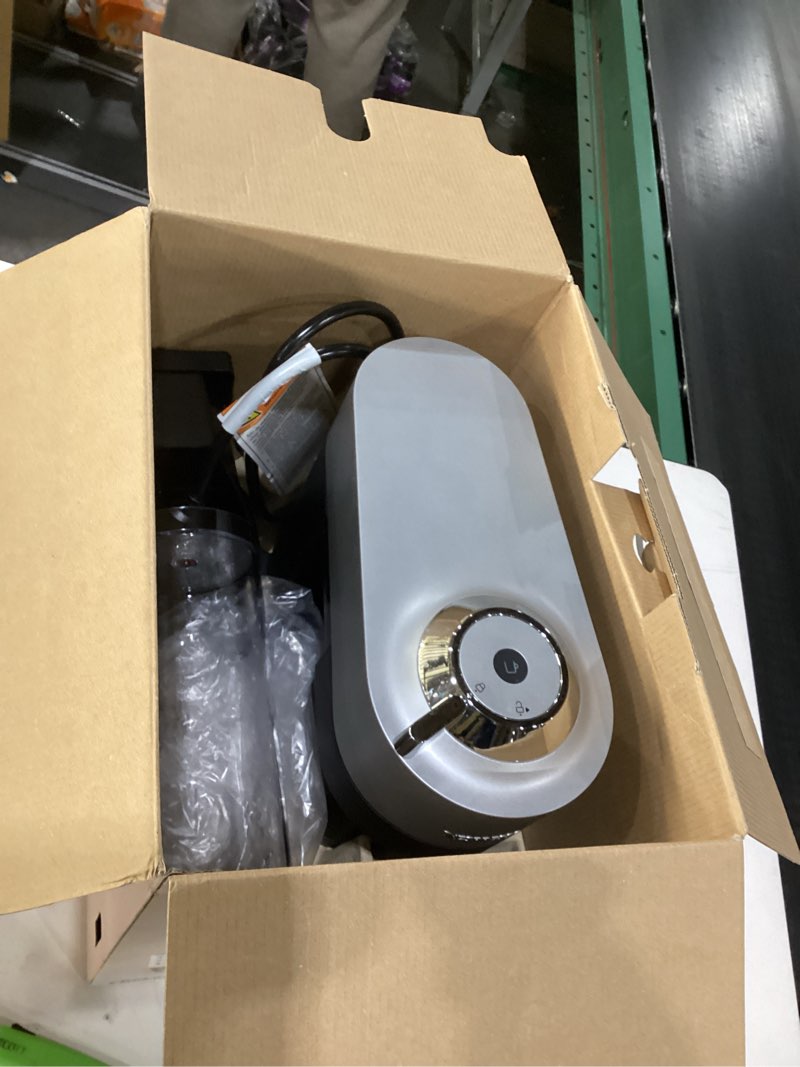 Condition photo showing As Is for Nespresso Vertuo Pop+ Deluxe Coffee and Espresso Machine by De'Longhi, 120 Volts, Silver Machine Only Silver