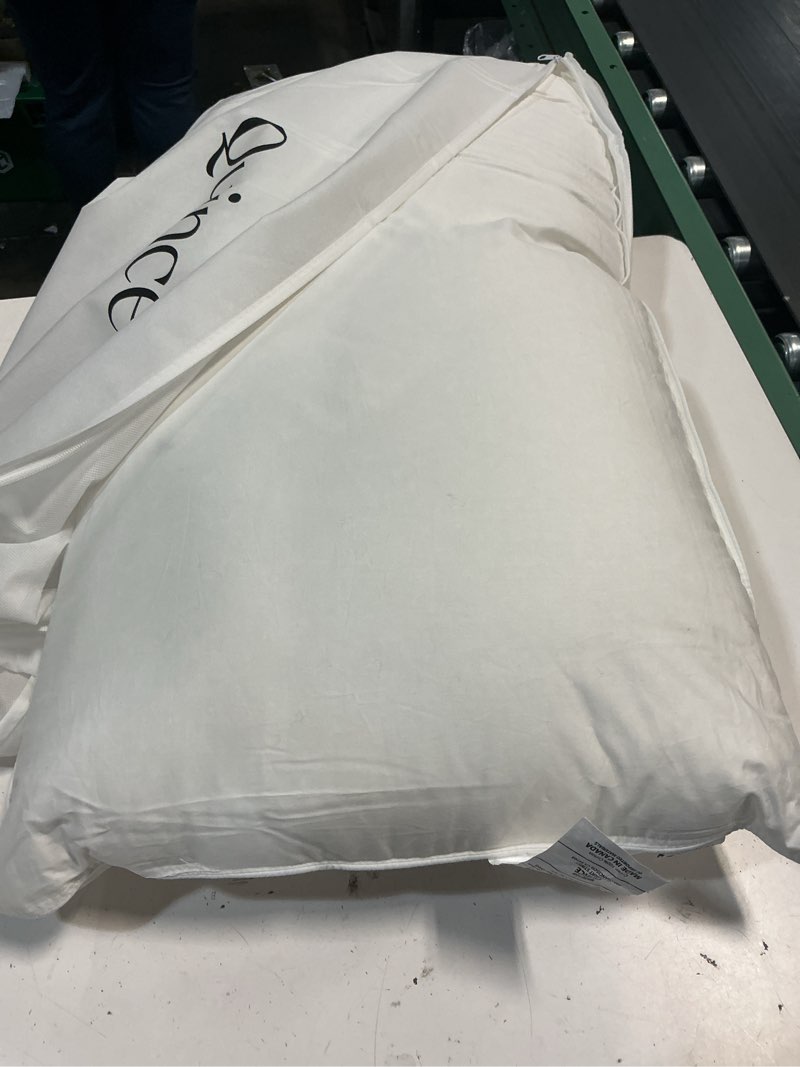 Condition photo showing Good Condition for quince premium down alternative pillow medium/firm king size