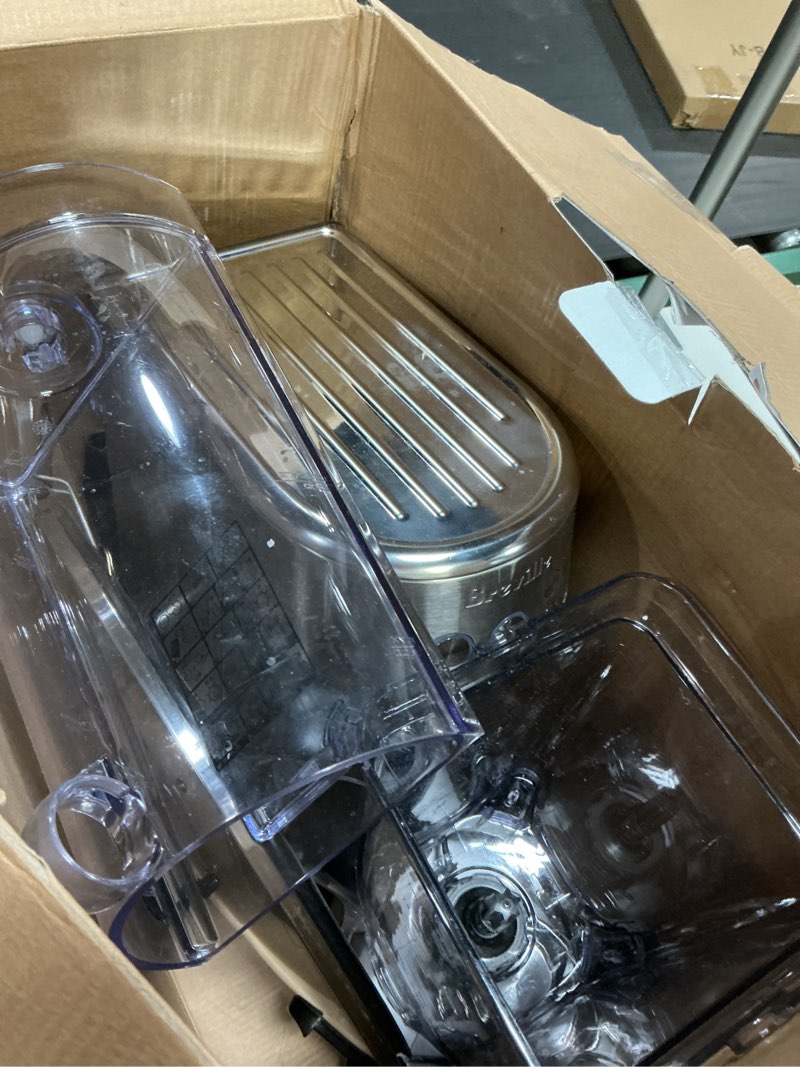 Condition photo showing As Is for Breville Bambino Espresso Machine BES450BSS, Brushed Stainless Steel