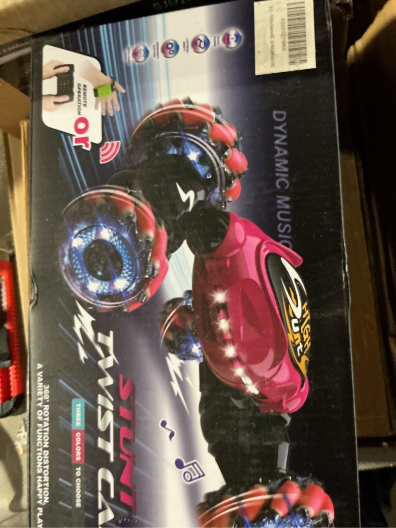 Condition photo showing Good Condition for Terucle RC Cars, 2.4Ghz 4WD New Gravity Gesture Sensing Remote Control Car Toys, Stunt Twist Truck Toys for 6-12 yr Boys & Girls, RC Drift Car with Light Music Best Gift for Kids Age 7 8 9 10 11 yr Gray