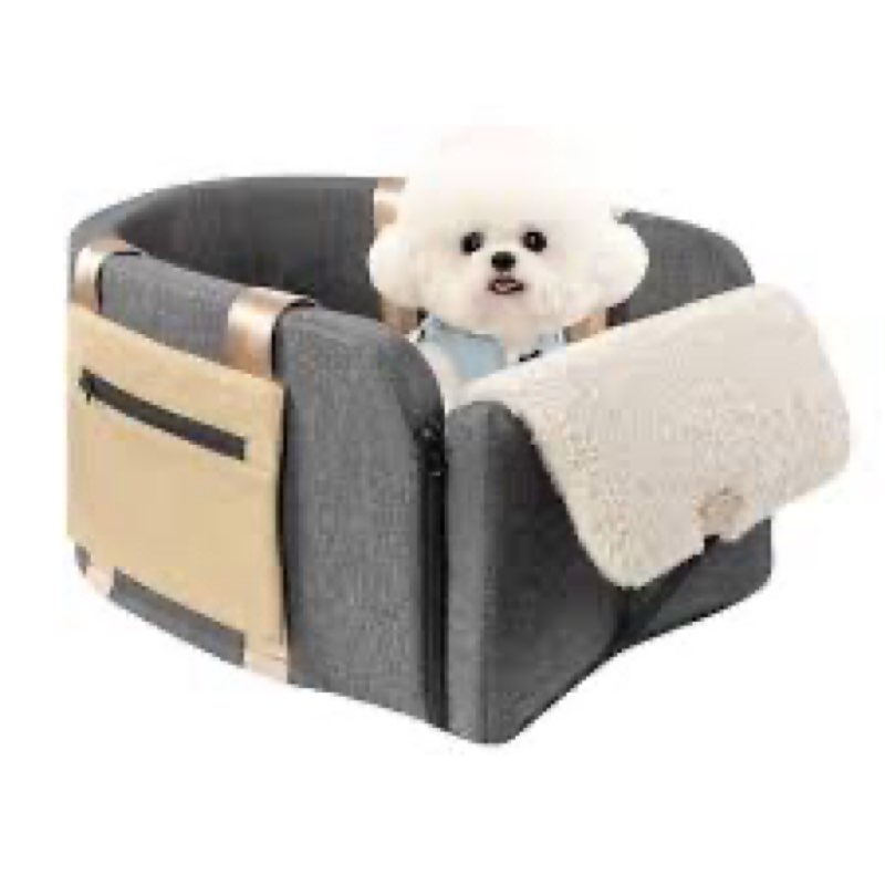 Cathpetic Large Console Dog Car Seat - Truck Dog Booster Seats for Big Console Vehicles Large Space 