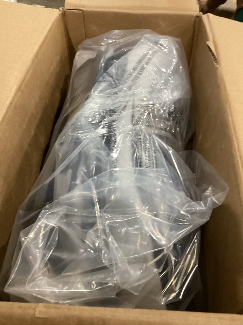 Condition photo showing As Is for Kolcraft Cloud Plus Lightweight Umbrella Stroller for Toddlers with Reclining Seat, Large Storage Basket, Canopy, Infant & Parent Trays, Compact Fold for Summer Travel, Durable Frame, Slate Gray Slate Gray (Wheel Color May Vary)