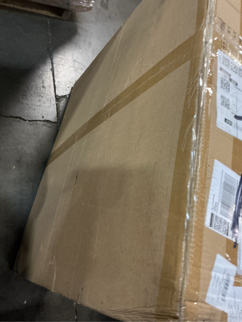 Condition photo showing New/Like New for Modern LED Dimmable Crystal Chandelier 31.5" Ring Pendant Light Adjustable Round Chrome Crystal Chandelier Light Fixtures for Dining Room Living Room Silver 32"