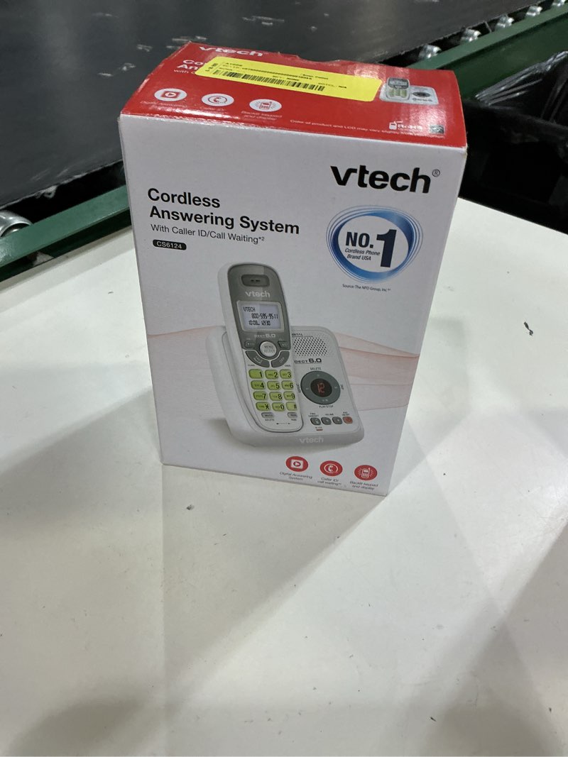 Condition photo showing Good Condition for vtech cs6124 dect 6.0 cordless phone with answering system and caller id/call waiting, white