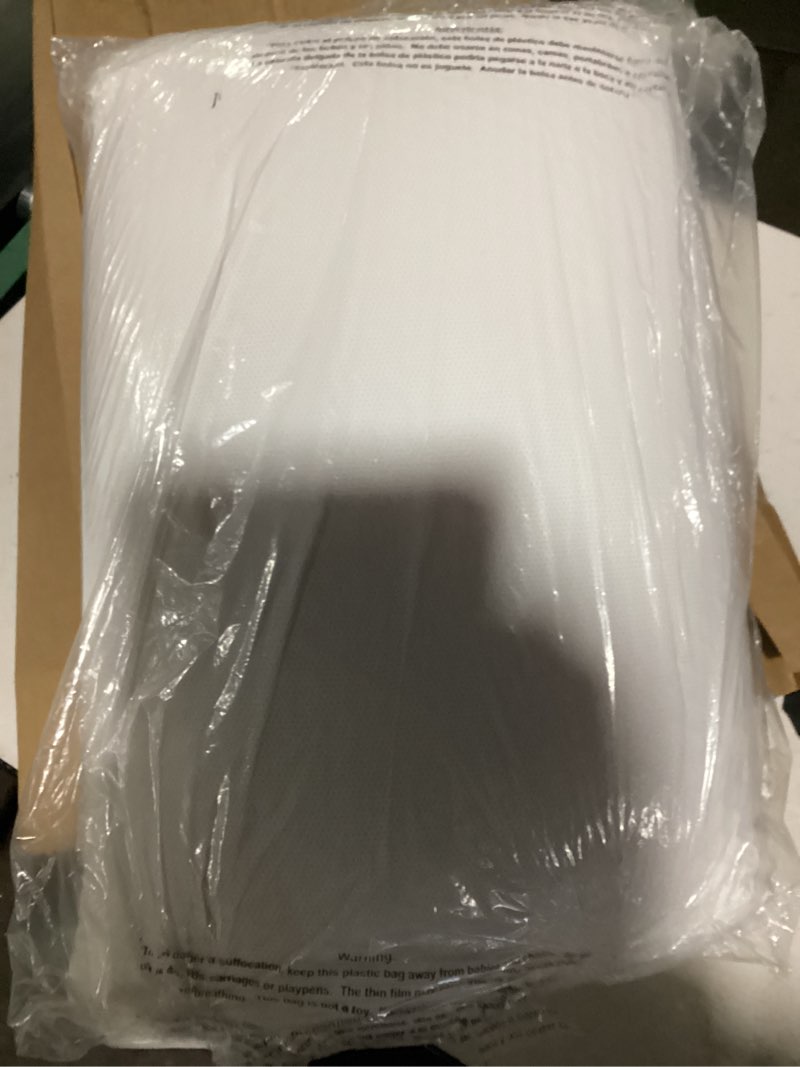 Condition photo showing Good Condition for purple freeform pillow - standard size, customizable support with gelflex grid & microflex moon foam - pressure relief, cooling, extra filling & adjustable height