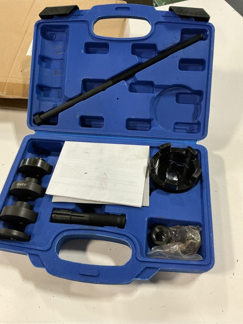 Condition photo showing Good Condition for orion motor tech wheel bearing puller tool kit compatible with harley davidson motorcycles, wheel bearing remover installer tool set for 0.75" 1" 25mm bearings compatible with hogs from 2000 blue