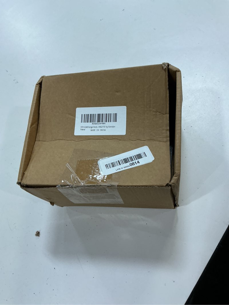 Condition photo showing As Is for 97012248 range hood fan motor s97012248 replacement part fit for b.roan 40000 and 42000 series range hoods bp17 99080492 s97012248 99080363 by romalon