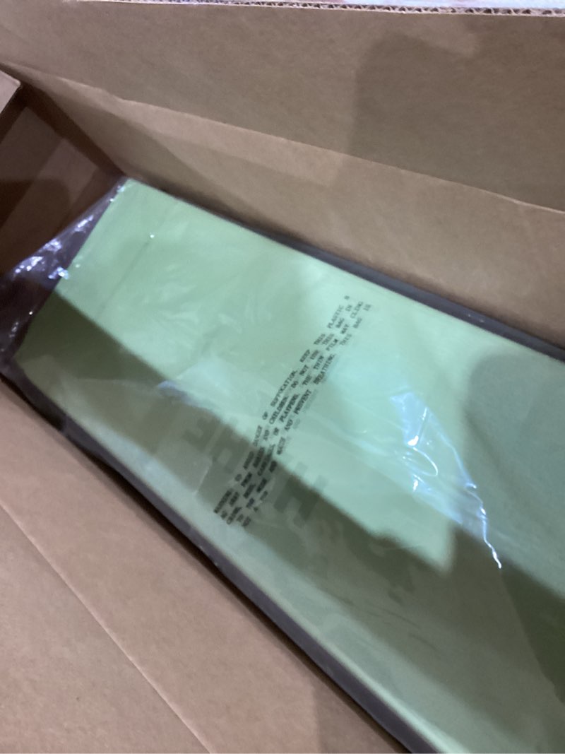 Condition photo showing New/Like New for Foldable Yoga Mat,74"Lx32"Wx1/3"Thick,Folding Exercise Mat,Non-slip Wide Pilates Mats for Home Workout/Travel, Portable Yoga Mat Thick for Yoga/Pilates/Camping/Floor Exercises Green