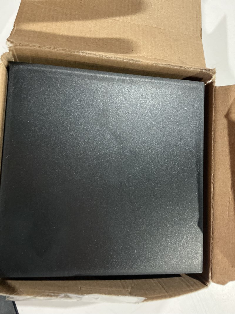 Condition photo showing As Is for sottlot solar wall lights, 4000k 700lm up and down solar lights outdoor waterproof, super brightness cube design led solars outdoor light decorative for porch patio yard fence, 1pcs 4000k-m 1pack