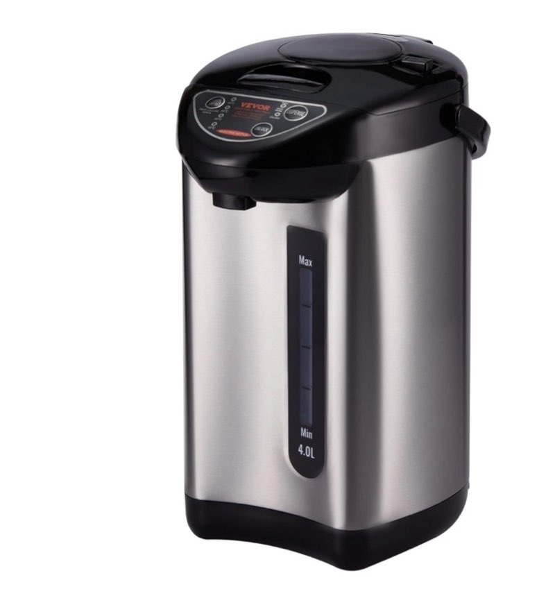 vevor hot water dispenser, adjustable 4 temperatures water boiler and warmer, 304 stainless steel co