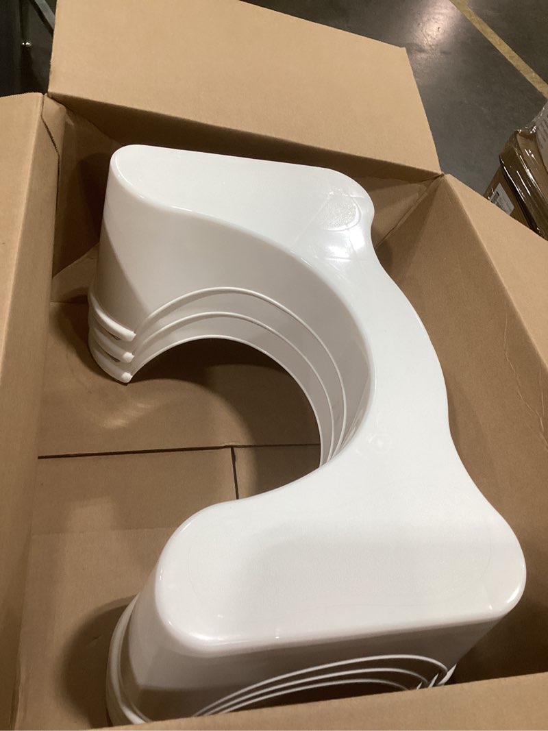 Condition photo showing Good Condition for squatty potty the original bathroom toilet stool, 7 inch height, white white 7 inch