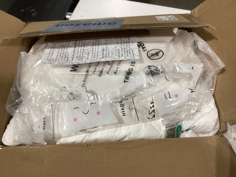 Condition photo showing As Is for similar productThree Geese White Goose Feather Pillows Standard Size Set of 1- Soft 600 Thread Count 100% Cotton, Medium Firm,Soft Support Surround Fill Cotton (Standard Size:Pack of 1) Standard (Pack of 1) White