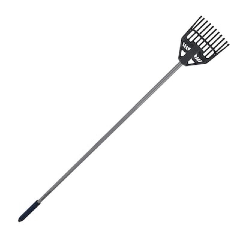 project source 8-in plastic shrub rake with steel handle
