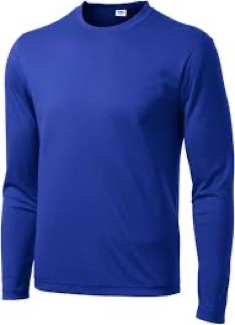 Opna Men's Long Sle...letic Shirts ROYAL-XLT  2112 ROYAL-XLT