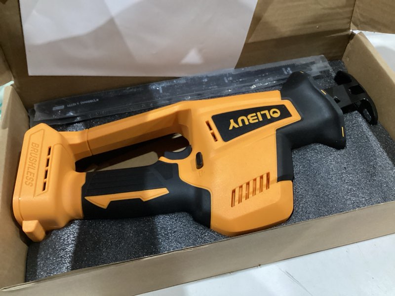 Condition photo showing As Is for Reciprocating Saw for Dw 20V Battery,?Battery Not Included?,Cordless Sawzall with 8 Blades,0-3000SPM Variable Speed, Cordless Reciprocating Saws for Wood/Metal/PVC Cutting Compatible with DW battery