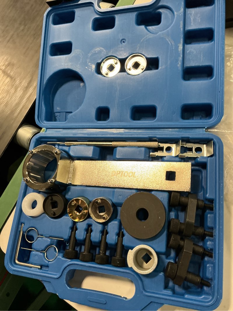 Condition photo showing New/Like New for dptool 2006-2018 ea888 1.8 2.0 tsi tfsi camshaft crankshaft engine timing tool replace for volkswagen compatible with audi vw t10352 t10355 t40271 t10368 t40267 t40266 t40267 t10060a t40011 21pc large kit
