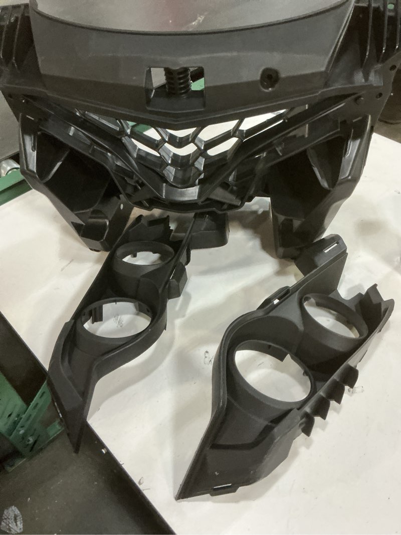 Condition photo showing Good Condition for black front facia fit for can-am maverick max turbo rr xds #705009508 1000r dps