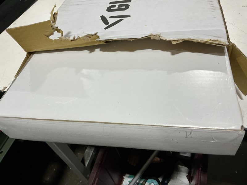 Condition photo showing Good Condition for gearwall 12 in. h x 48 in. w slatwall kit in smoke (2-pack)