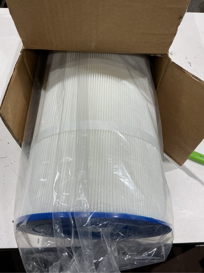 Condition photo showing Good Condition for c1200 pool filter cartridge compatible with hayward cx1200re, unicel c-8412, ultra-b2, pleatco pa120, filbur fc-1293, clearwater ii 125, waterway pro clean 125, 120 sq. ft replacement 1pack white