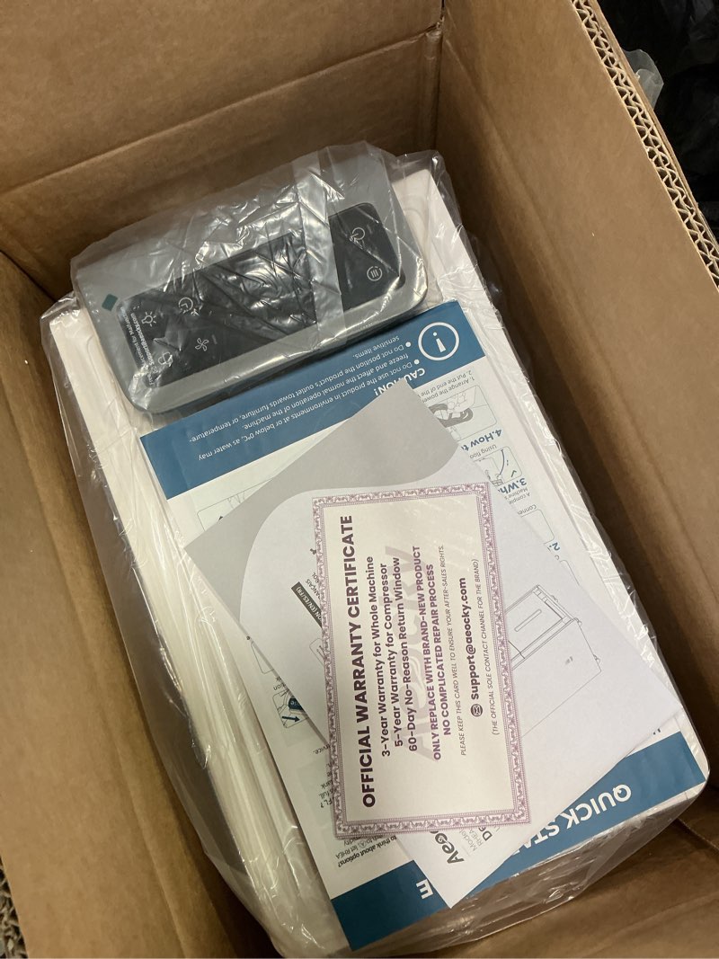 Condition photo showing Good Condition for 4500 Sq.Ft Most Efficient Energy Star 2025 Dehumidifier,AEOCKY Max 80 Pint/Day Smart Compressor Dehu