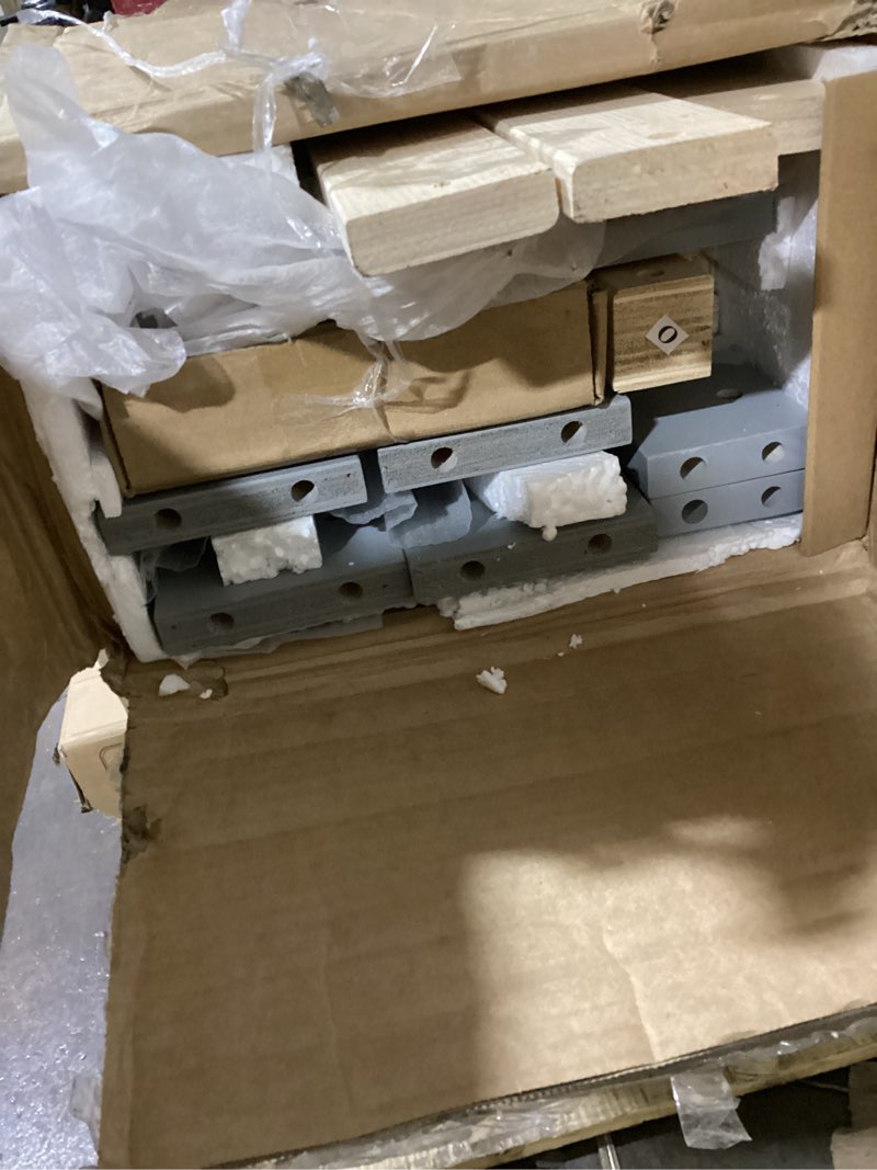 Full Over Full Bunk Bed with Twin Size Trundle and Full-Length Guardrail, Convertible to 2 Separate 