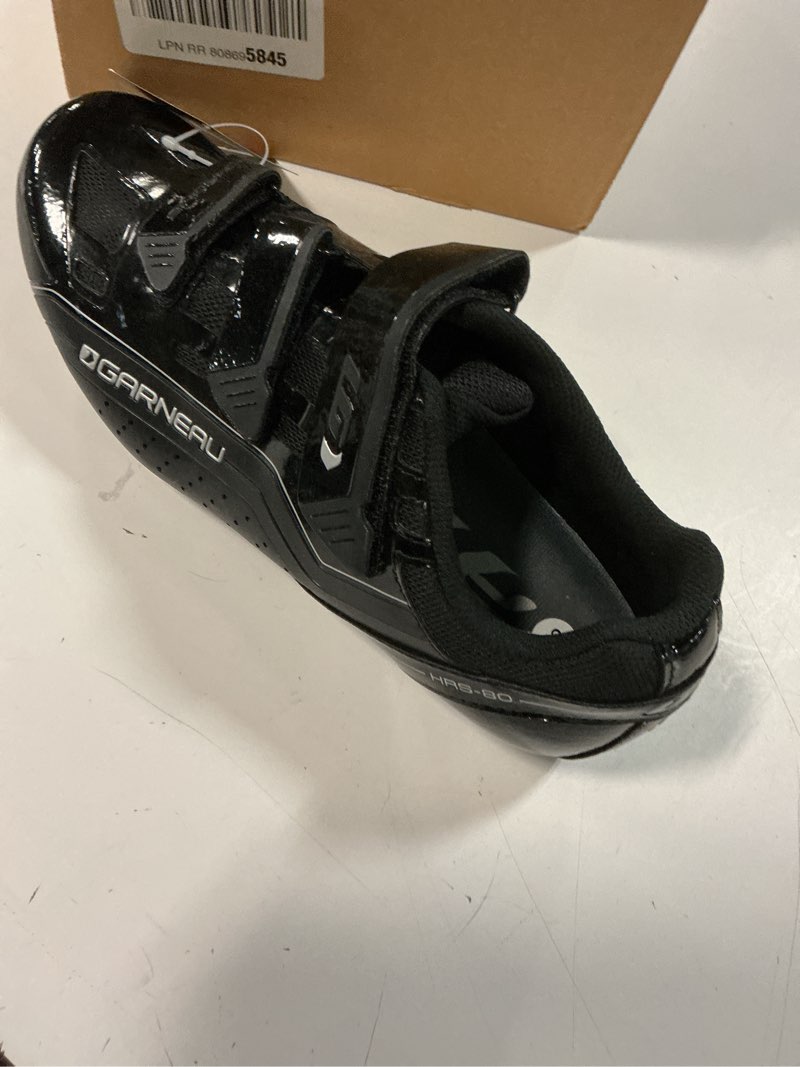 Condition photo showing New/Like New for louis garneau men's chrome cycling shoe - black size eu 42