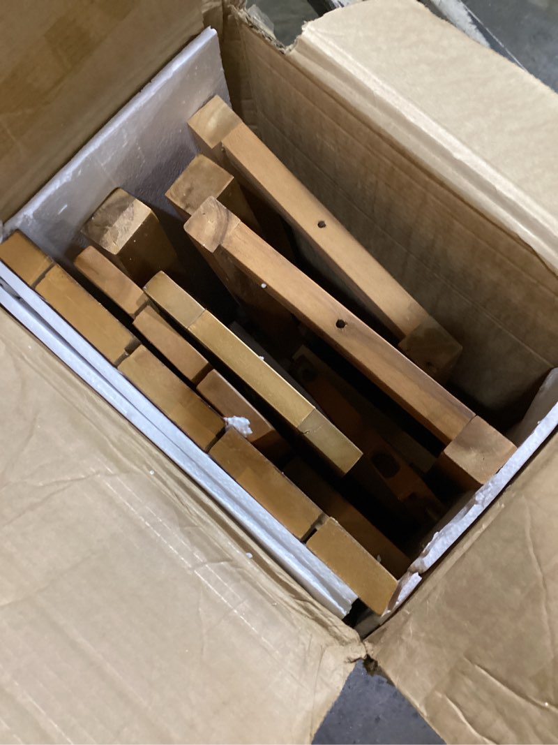 Condition photo showing Good Condition for brand new ikea nammaro light brown stained bar table