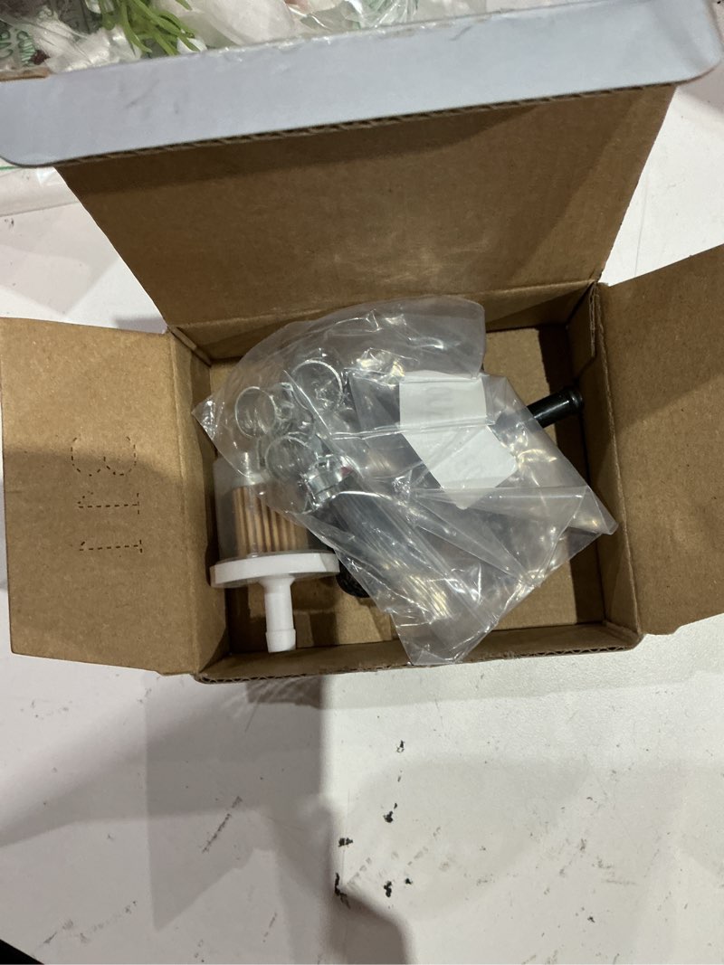 Condition photo showing New/Like New for 49040-0770 49040-7008 fuel pump fits for kawasaki fr, fs, fx series fr541v fr600v fr651v fr691v fr730v fs481v fs541v fs600v fs651v fs691v fs730v with fuel filter clamps