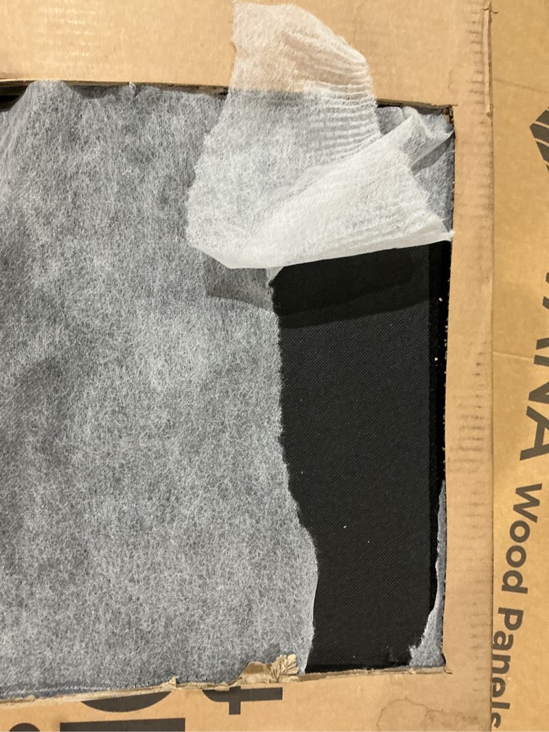 Condition photo showing Good Condition for meridian furniture revelblack-k revel collection modern | contemporary black velvet upholstered bed with deep button tufting, 101" w x 98" d x 60" h, black, king soft black king