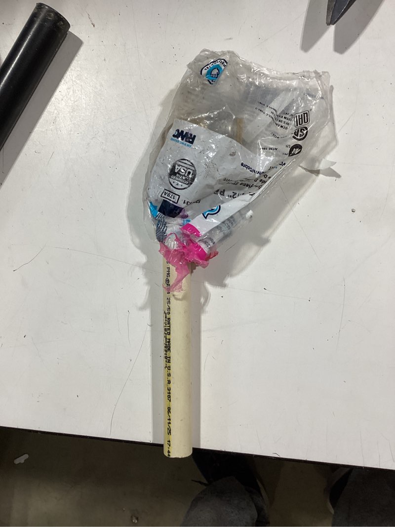 Condition photo showing As Is for sharkbite max 1/2-in push-to-connect polybutylene transition 90-degree elbow