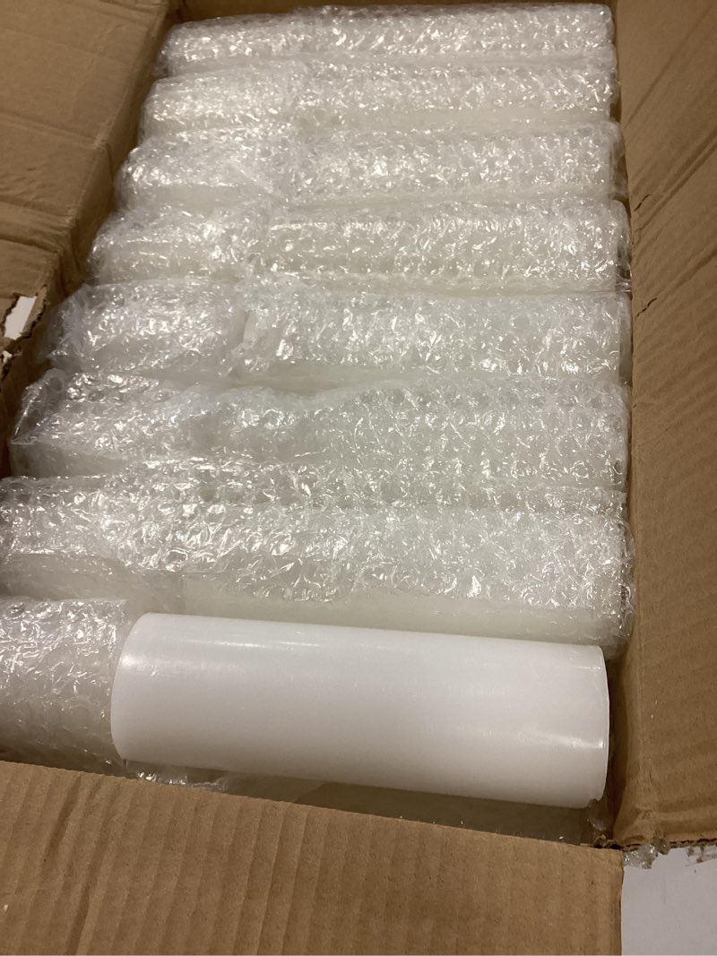 Condition photo showing Good Condition for white pillar candles bulk set of 36?hurricane candles?3 different lengths 2 x 3/6/8 inch (12 each)?dripless unscented smokeless?gives you a better atmosphere when organizing an event party. 36 flat-top 2 x 3/6/8 inch