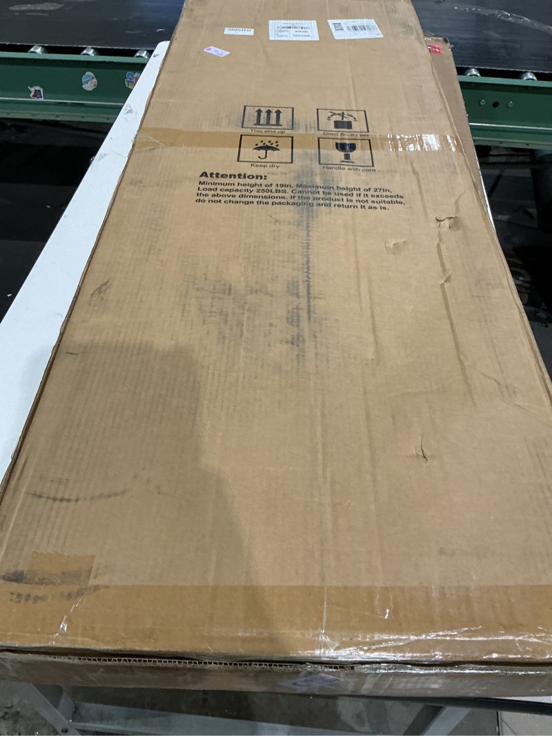 Condition photo showing New/Like New for dog ramp for high bed, couch, car, pet ramps 55.12" long adjustable 19.3"-27.17" wooden dog step with anti-slip rubber mat & safety side rails for small medium large older pets, up to 250 lbs 55.12"l x 19.69"w x 3.35"h