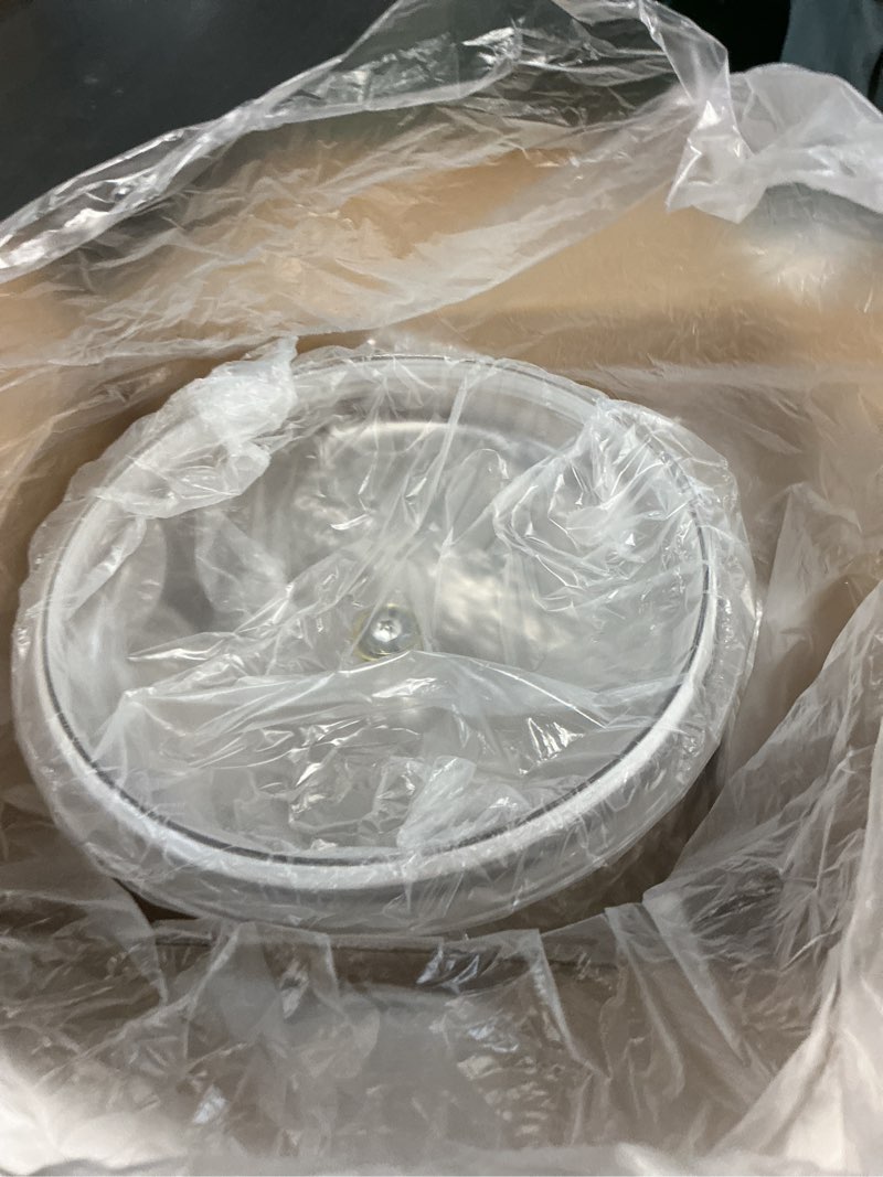 Condition photo showing Good Condition for Nuogo 2 Gallon/256 oz Large Candy & Cookie Jar with Lid Plastic Apothecary Jars Large Food Storage Container Unbreakable Kitchen Storage for Cookie, Candy, Snack and Dried Foods DIY Gift