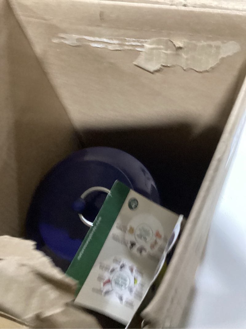 Condition photo showing Good Condition for Nature's Way Cobalt Metal Mesh Mixed Seed and Peanut Bird Feeder for Wild Birds and Outdoor Décor, 2 Quart Capacity, Easy to Clean and Fill with Easy-Cling Mesh, Blue